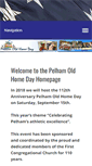Mobile Screenshot of pelhamoldhomeday.org
